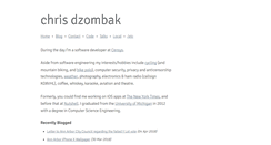 Desktop Screenshot of dzombak.com